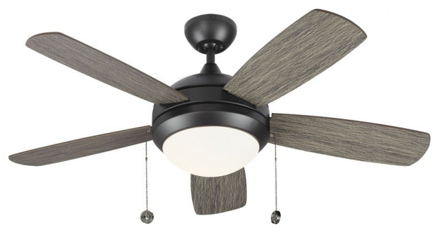 44 Inch Ceiling Fan Light Kit - Traditional Style 5-Blade Ceiling Fan Pull