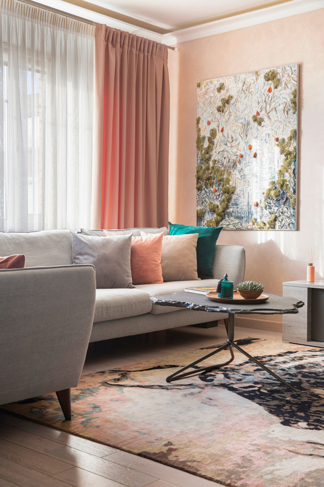 Квартира с природными фактурами в Одинцово