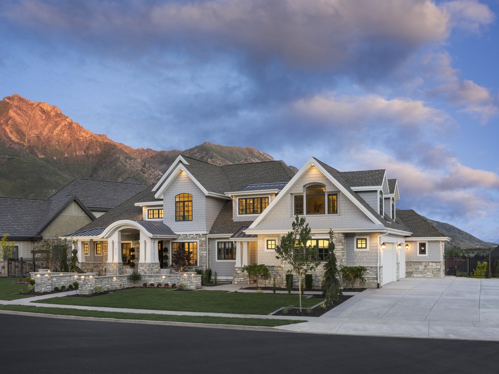 This is an example of a traditional exterior in Salt Lake City.