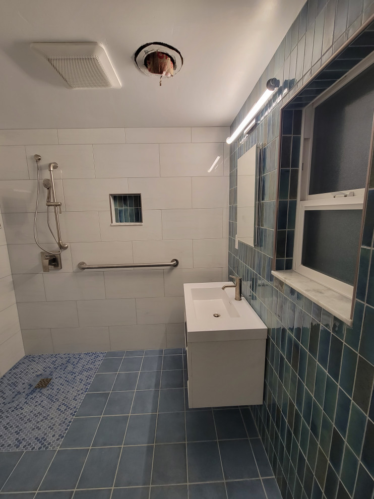 Wet Room, Curbless Shower