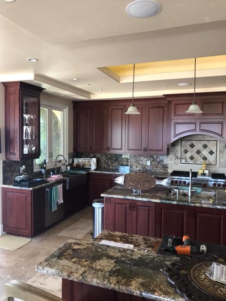 Traditional kitchen in Orange County.