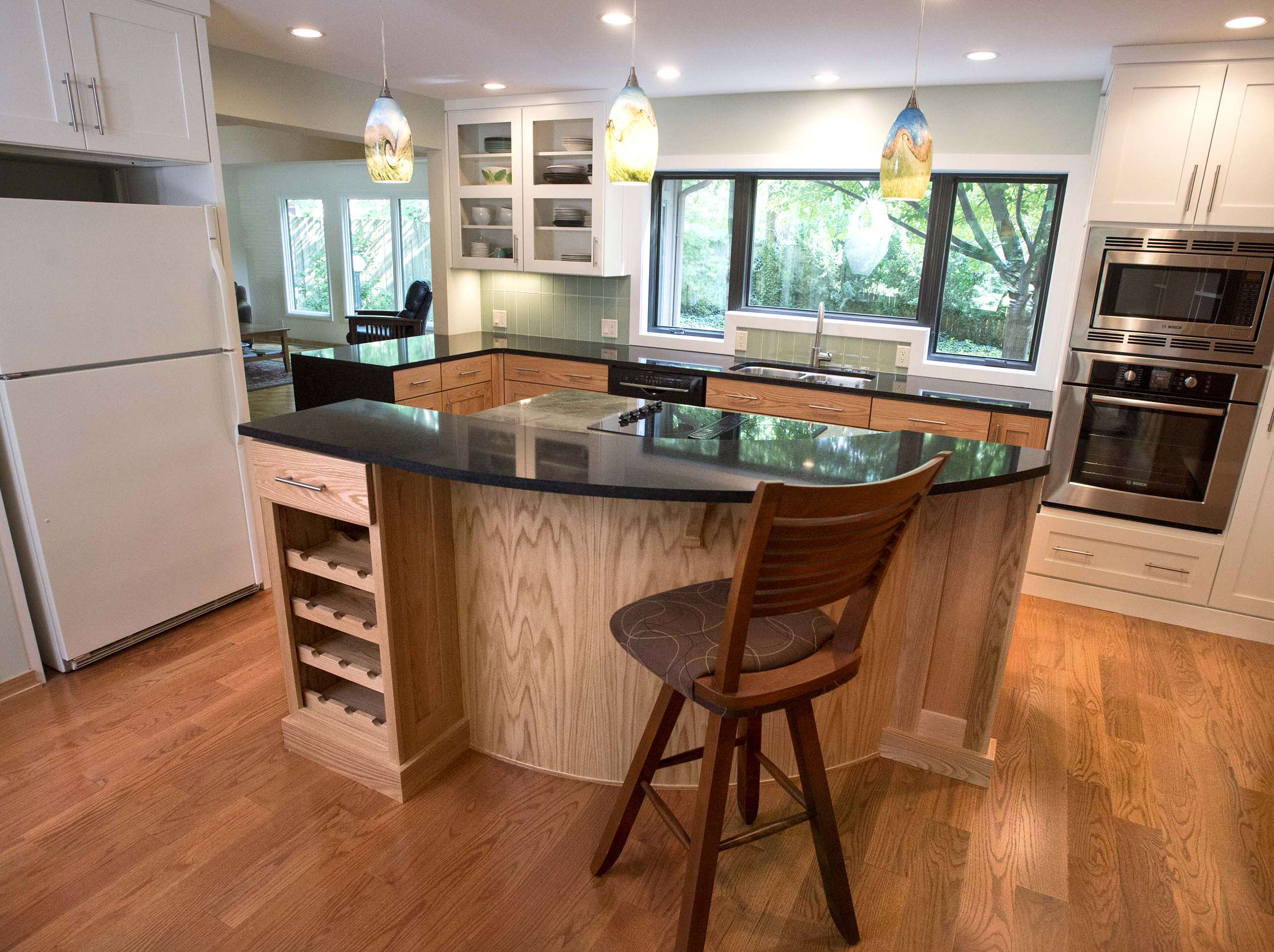 Transitional Kitchen/Great Room Remodel Champaign