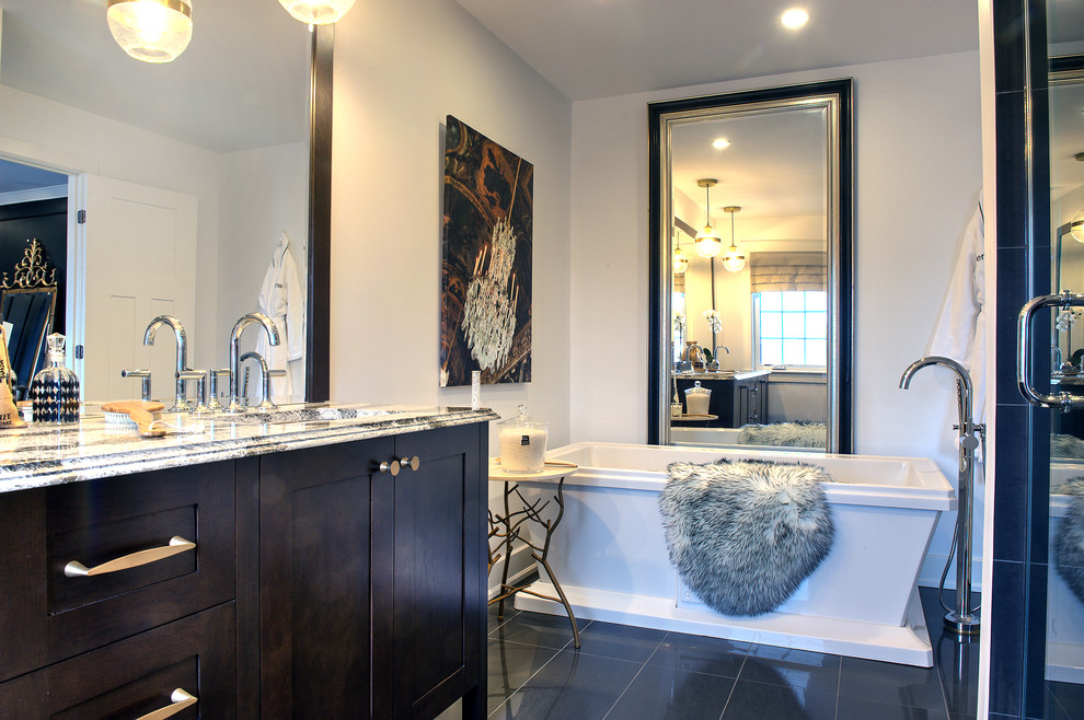 Home design - transitional home design idea in Toronto