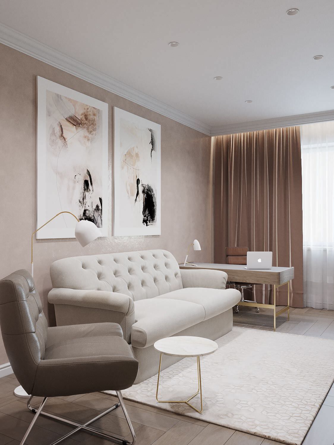 Трех комнатная квартира для успешной пары