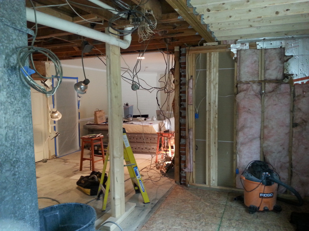 Stacy M Custom Kitchen Flooring + Bump out