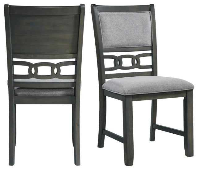 Picket House Furnishings Taylor Standard Height Side Chair Set In Gray
