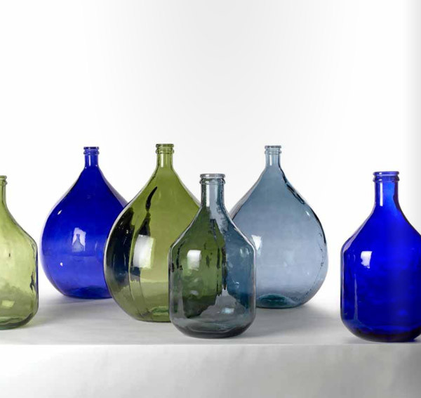 Deko flasche petrol bottle pols potten modern vasen von ... Farbe orange im schlafzimmer