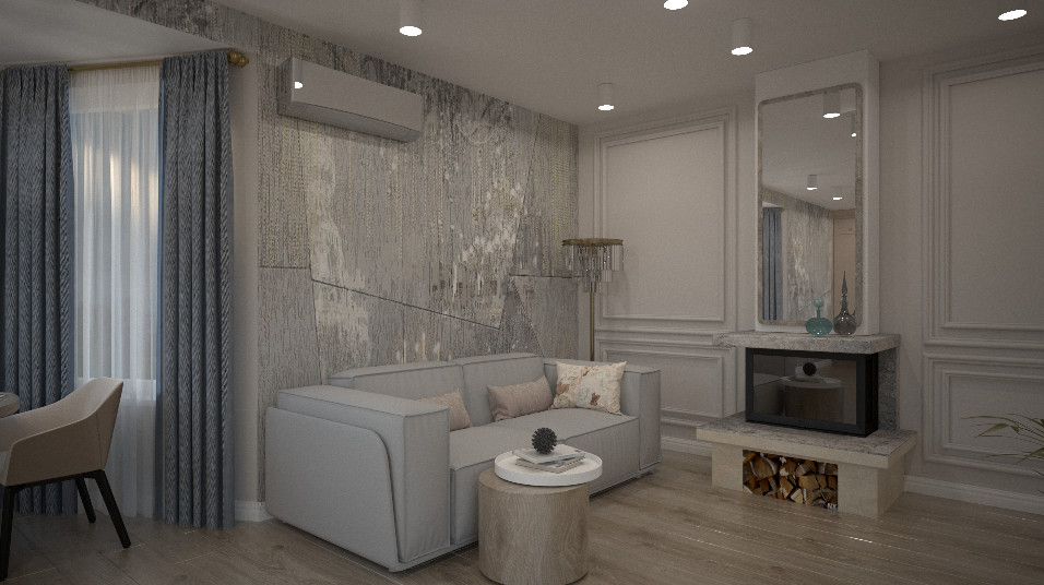 Проект загородного дома (1 этаж).