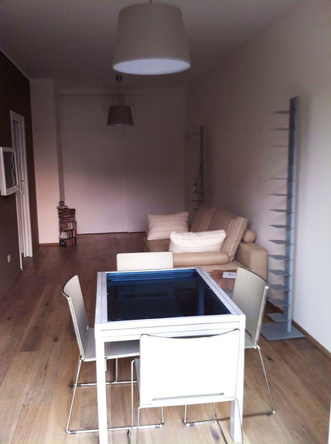 Bilocale amplificato contemporary-dining-room
