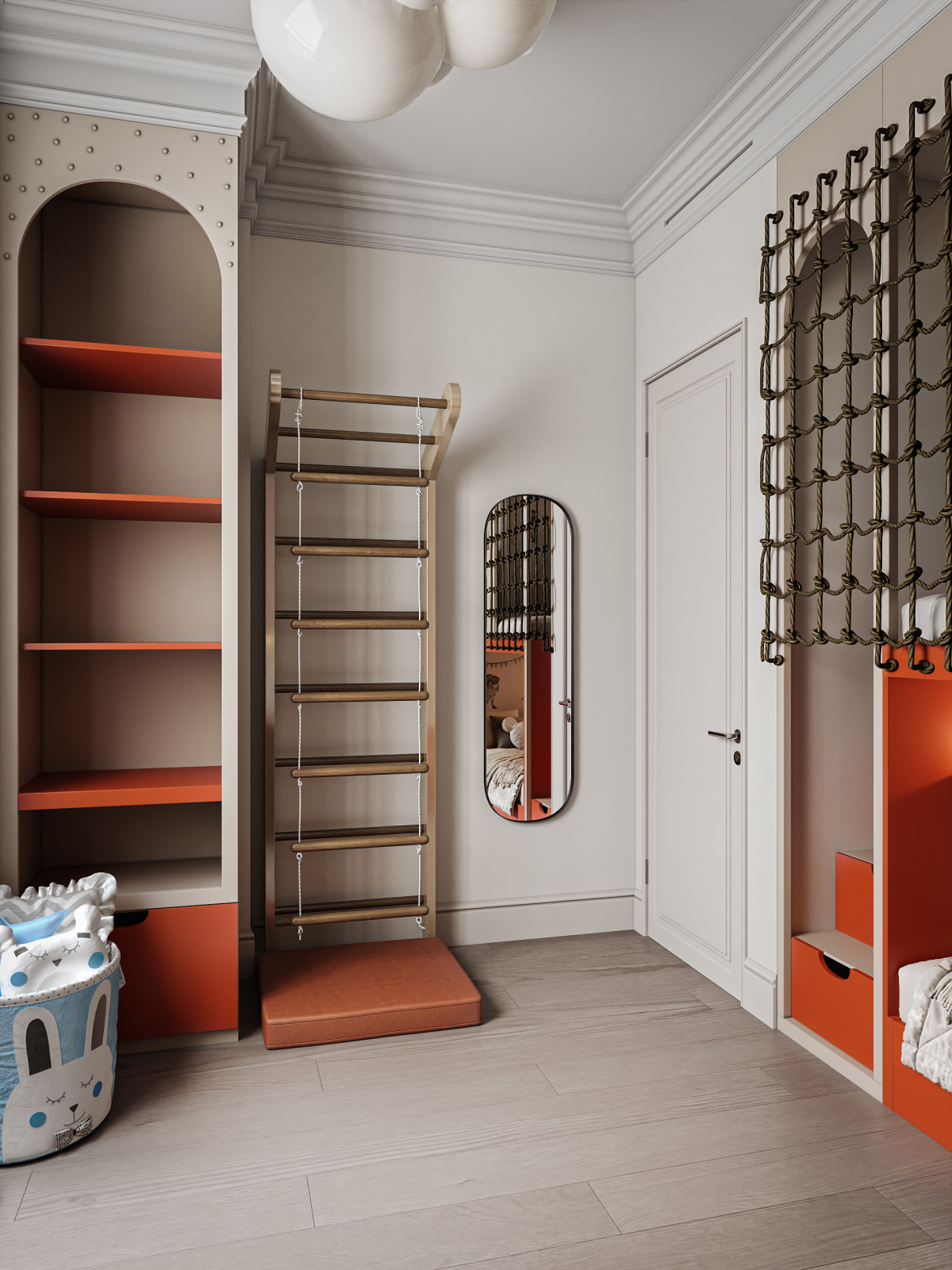 Дизайн-проект квартиры 70м2 в ЖК Ривер Парк