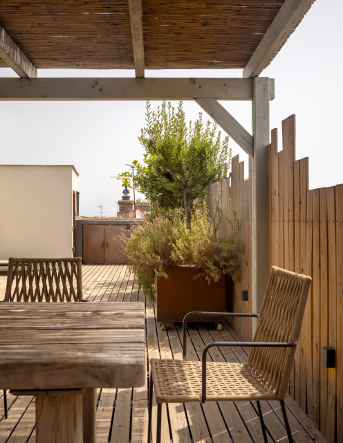 Cortines rustic-deck