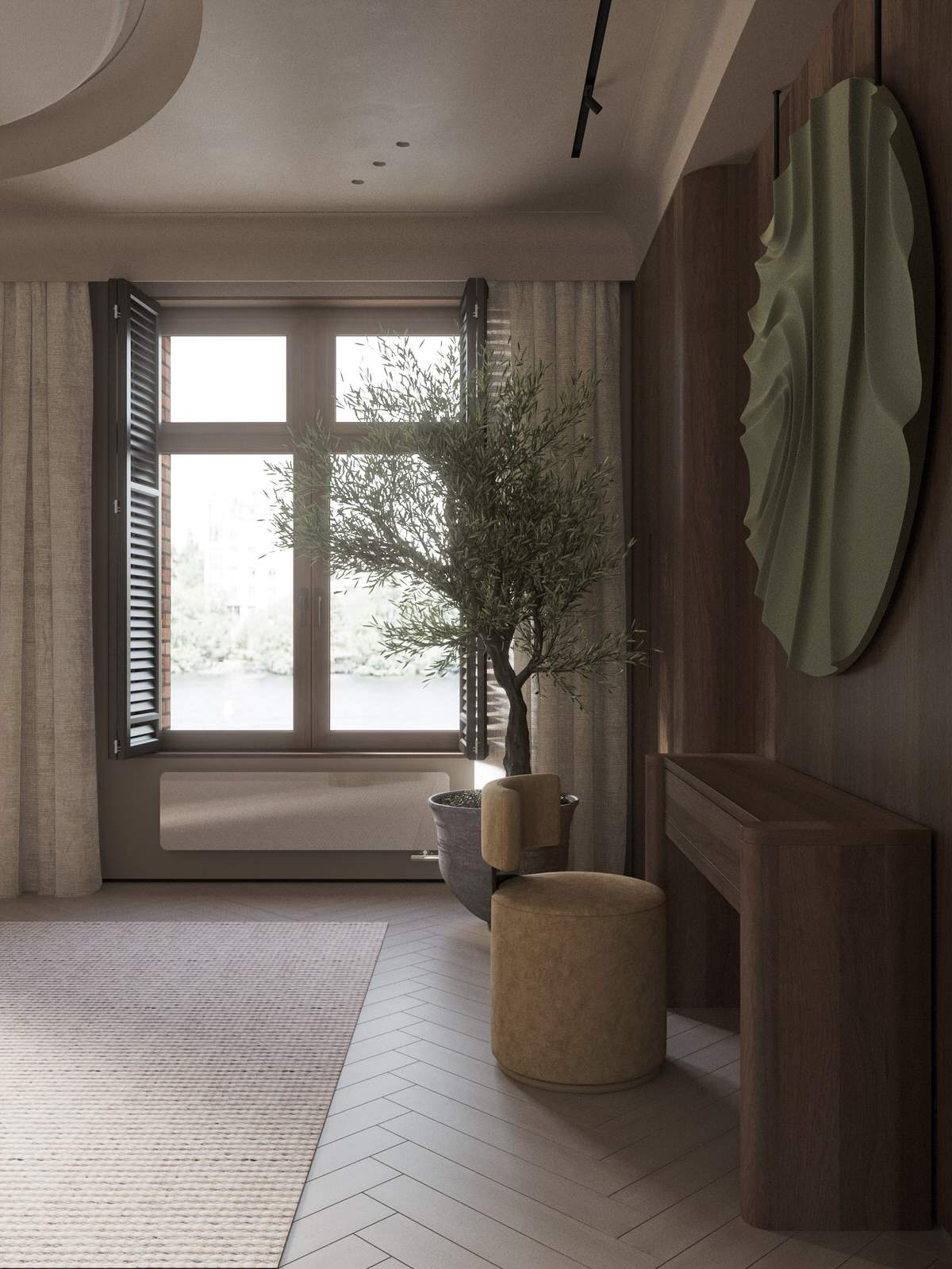 Дизайн-проект квартиры 200м², ЖК Neva Haus