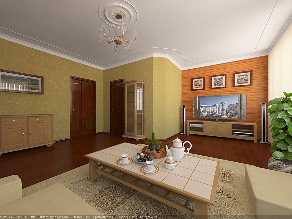 гостиная в современном стиле