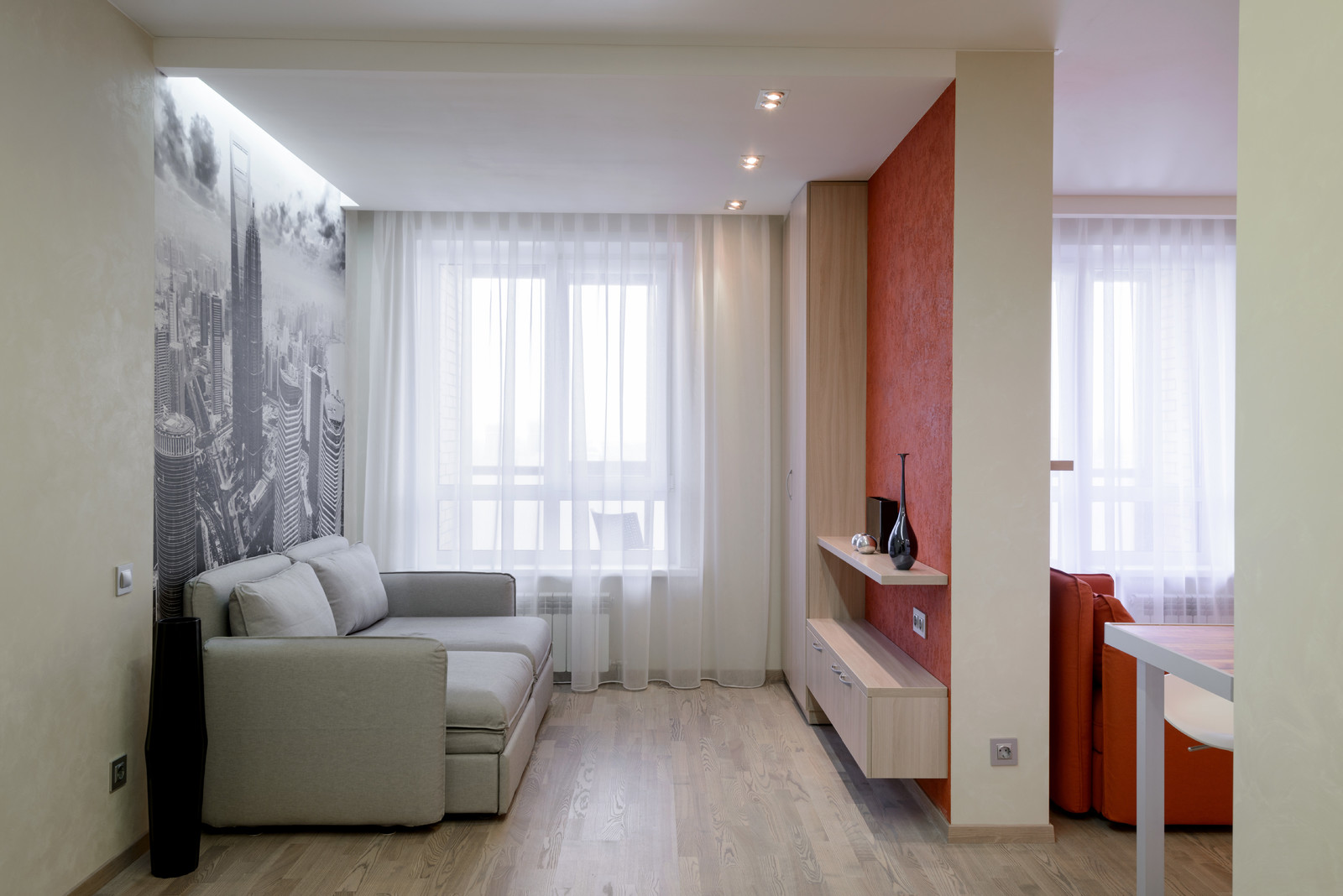 квартира-студия в минимализме