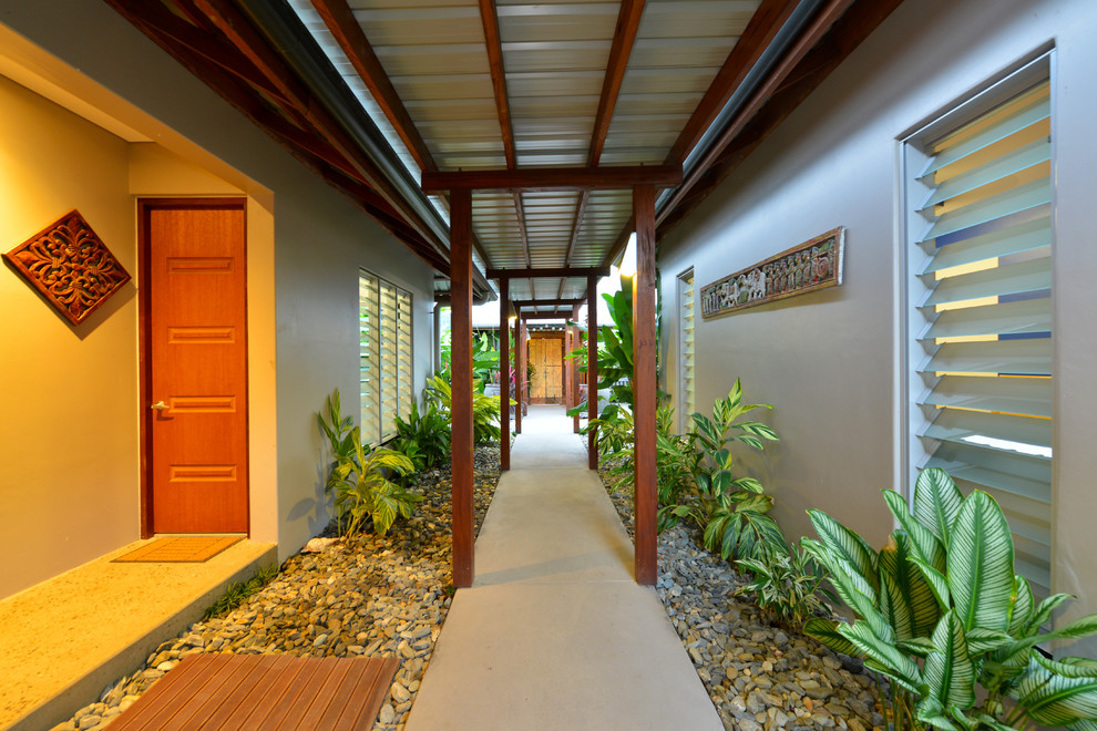 This is an example of a tropical verandah in Cairns.