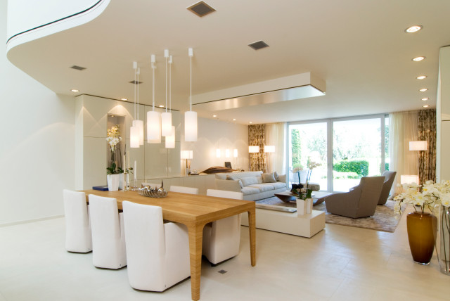 Villa Une - Saint jean Cap Ferrat trendy-dagligstue