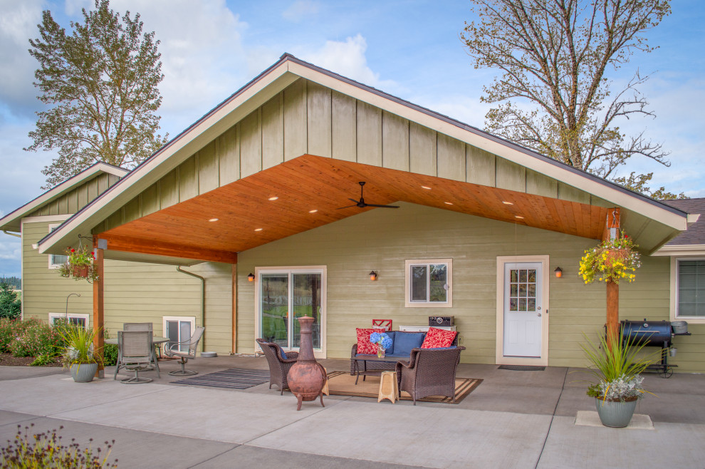 Scissor Truss Gable Patio Cover Portland by TnT Builders Inc Houzz