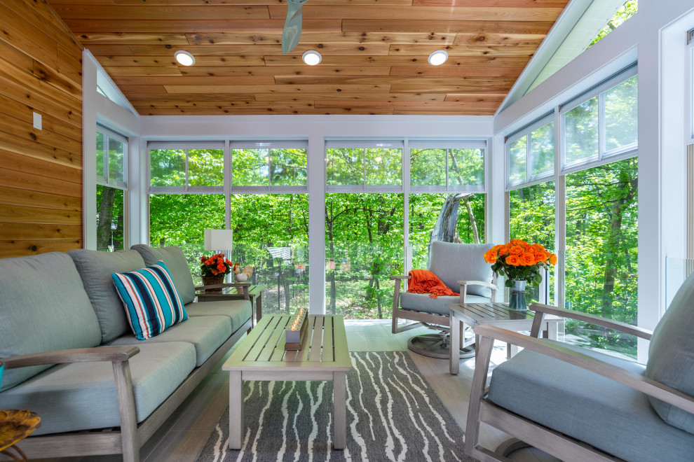 Screen Room Addition - Modern - Porch - Minneapolis - by mackmiller ...