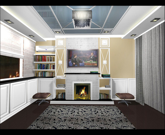 Однокомнатная квартира в Москве.