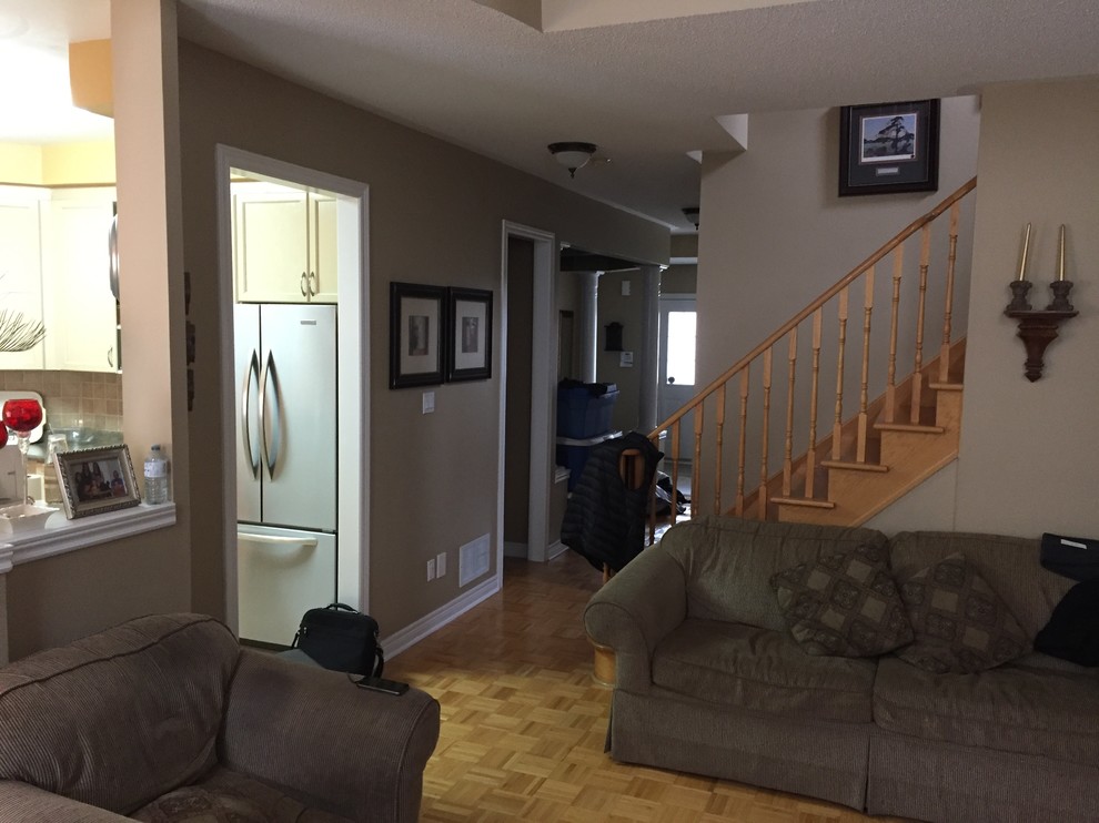 Main Floor Renovation Vaughan Feb 2017 - Open Concept - double sized kitchen