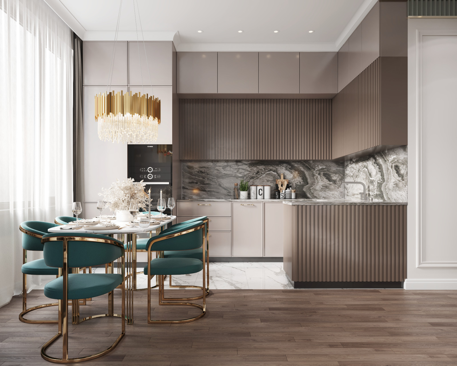 Трехкомнатная квартира