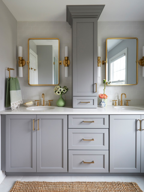 Interior styling projects nyklassisk-badrum
