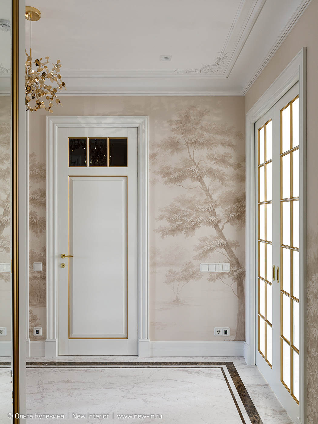 Квартира на Крестовском в стиле современная классика - 125 м²