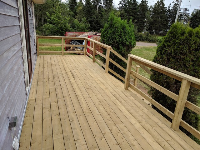 Deck replacement in Bass River coastal-deck