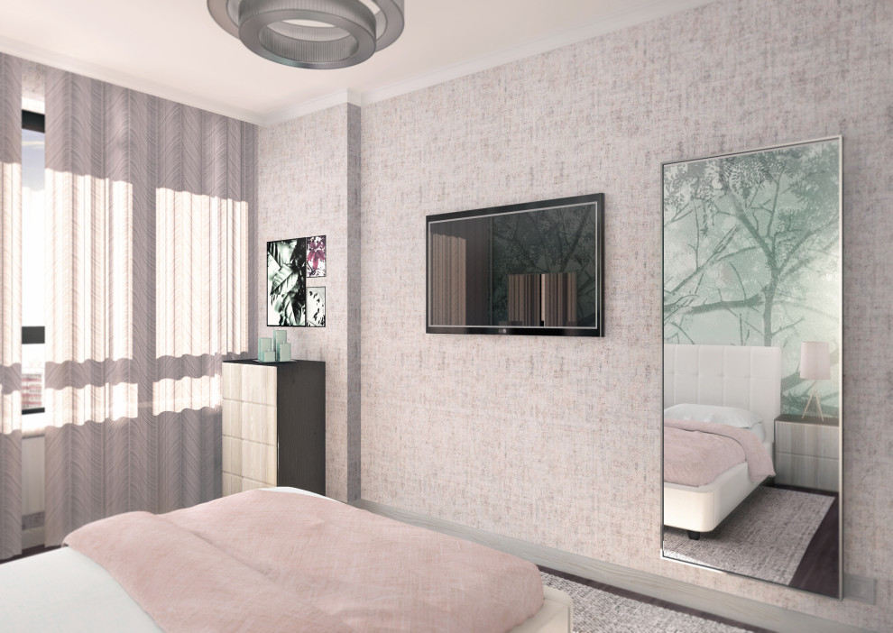 Дизайн проект 1-но комнатной квартиры для сдачи в аренду