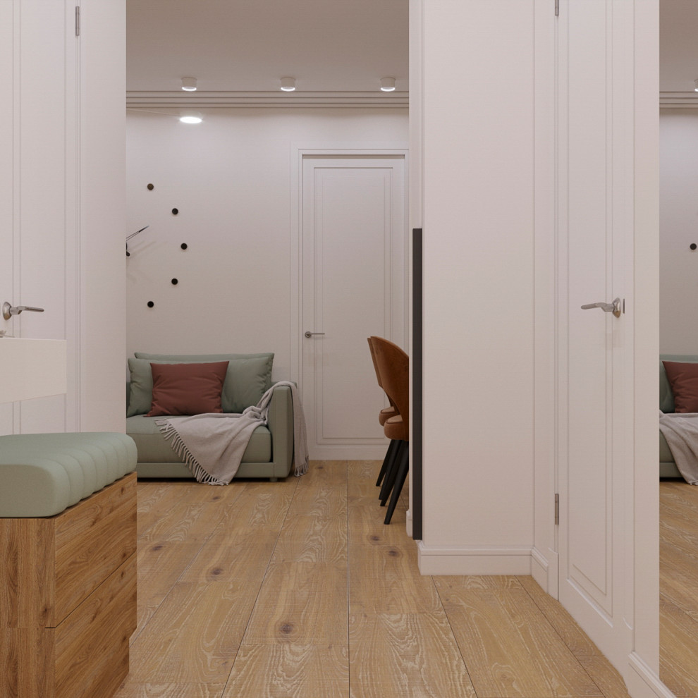 Из двушки в трешку с кухней-гостиной