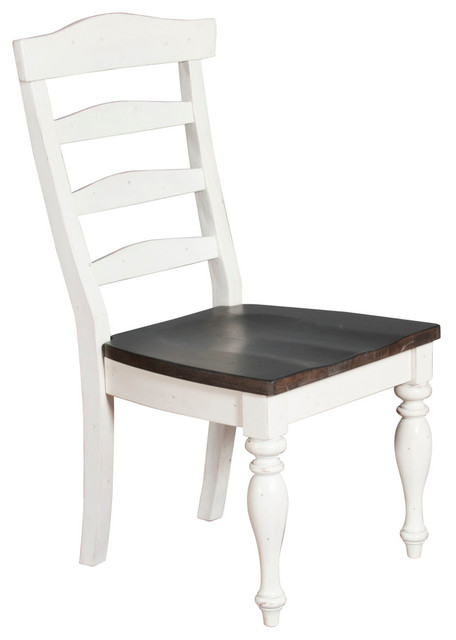Carriage House Ladder Back Dining Chair Farmhouse Carriage House Ladder Back Dining Chair