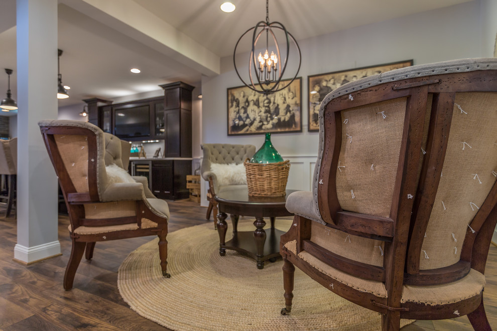 Inspiration for a rustic home design remodel in DC Metro