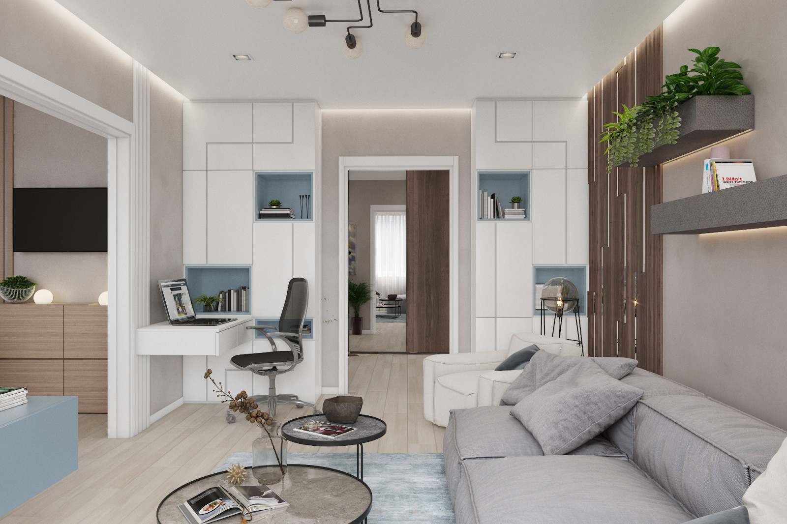 Дизайн проект  ЖК "Дом на Блюхера"