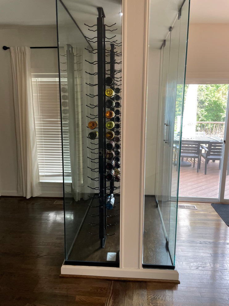 Glass Enclosed Wine Cellar