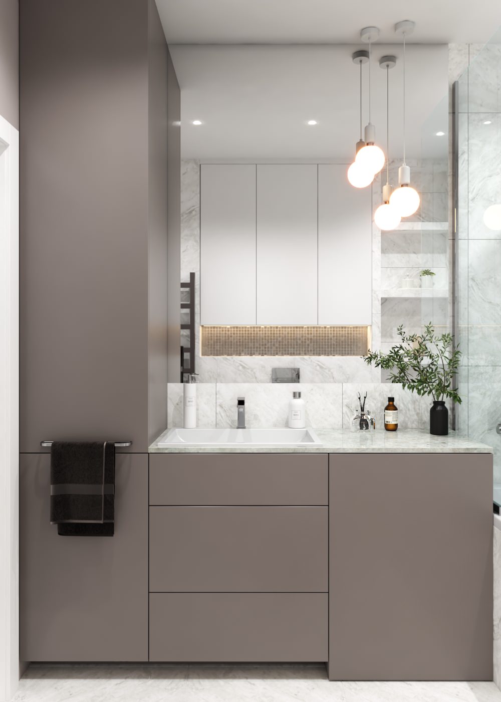 Дизайн 3х комнатной квартиры ЖК НЬЮТОН