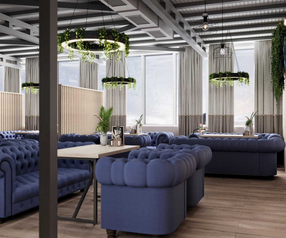 Реконструкция кальянной в Москве