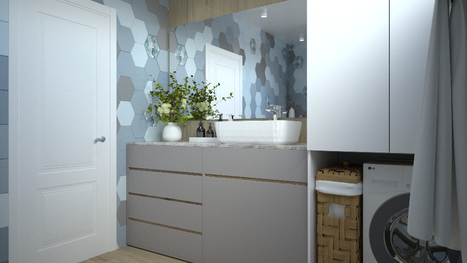 Проект загородного дома (1 этаж).