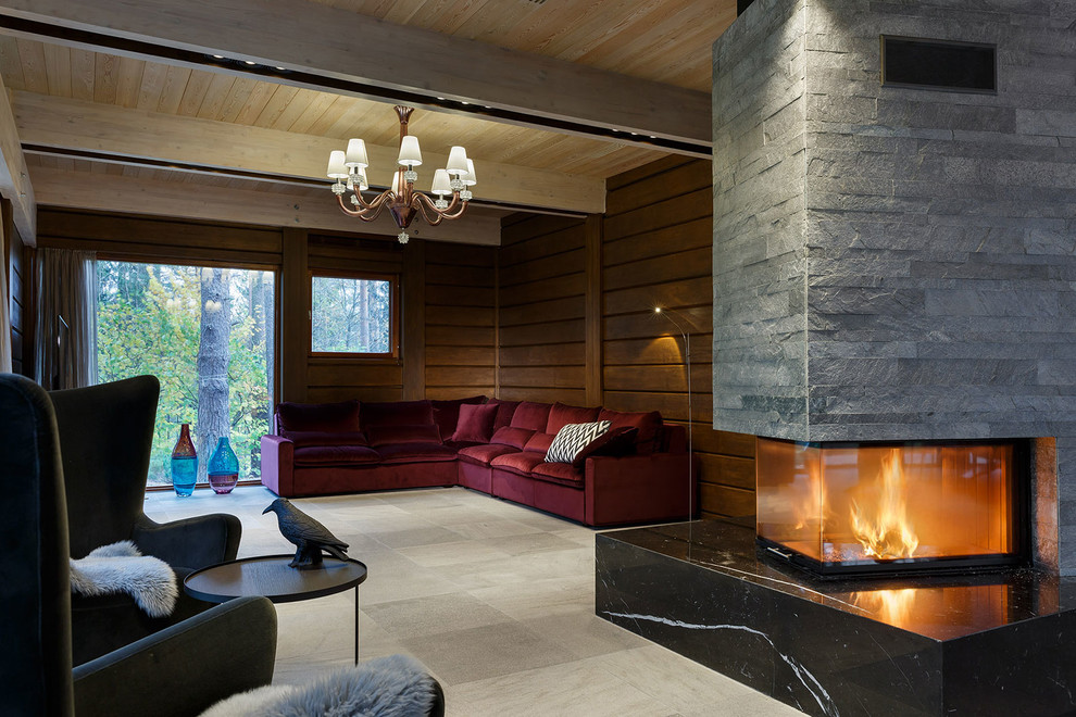 Загородный дом в Рощино. Фотографии.