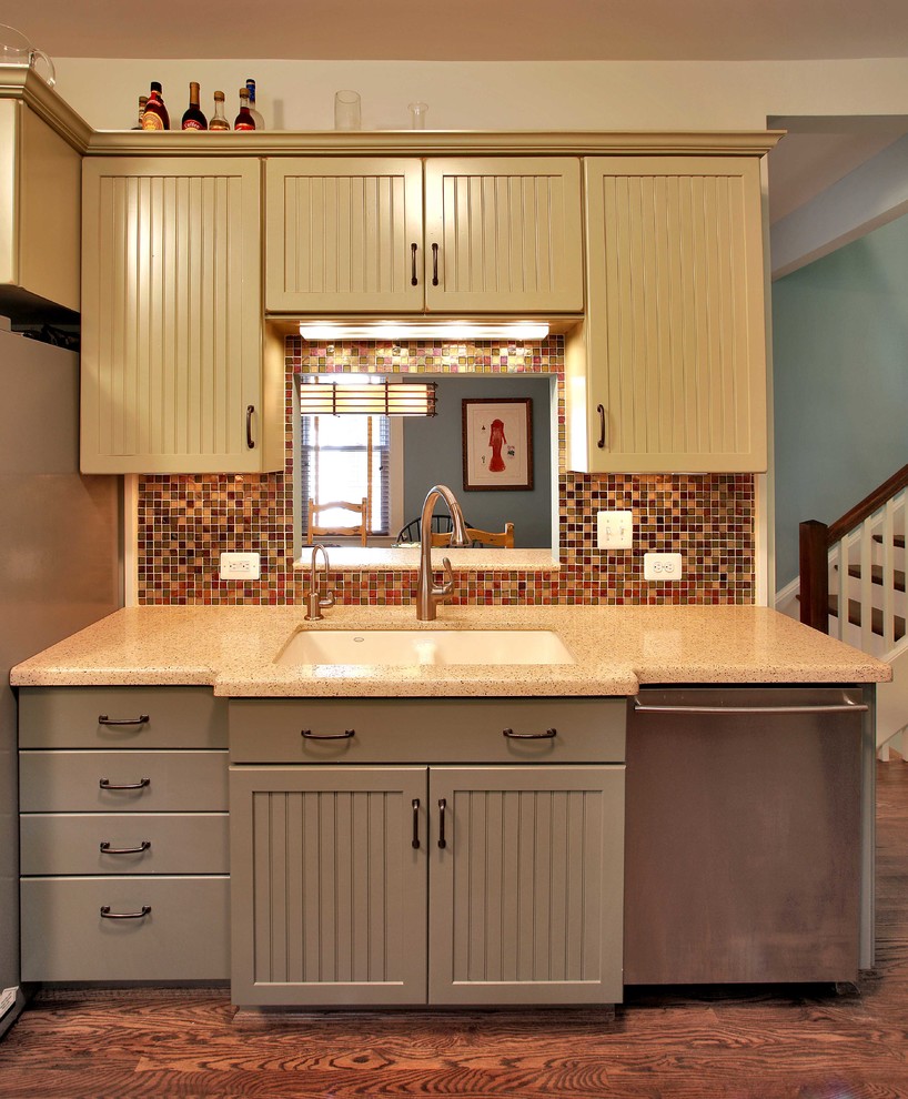 Transitional kitchen photo in DC Metro