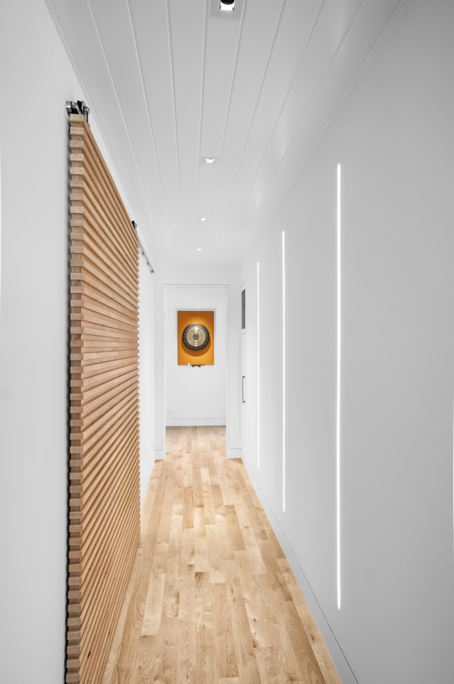 Свежая идея для дизайна: коридор в стиле ретро - отличное фото интерьера