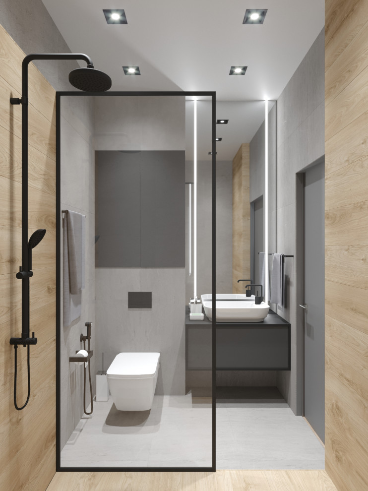 Однокомнатная монохромная квартира