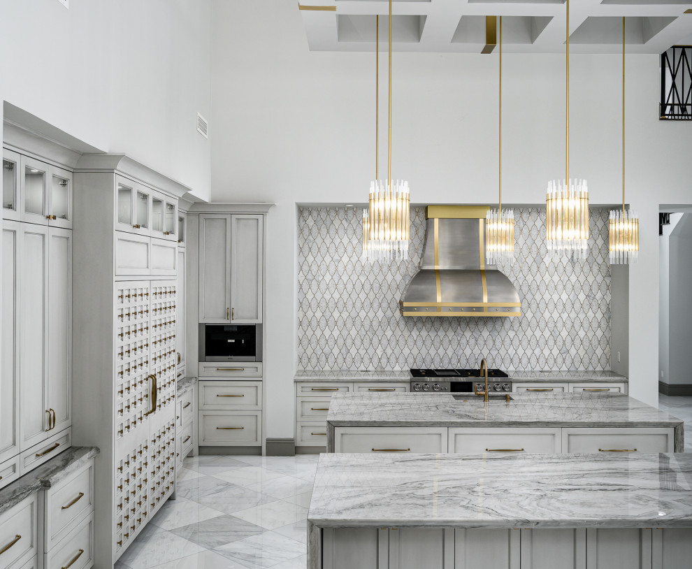 Example of a minimalist kitchen design in Phoenix