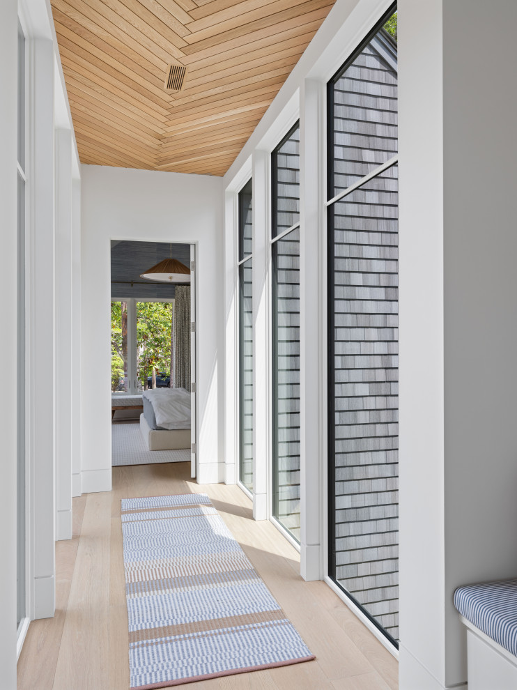 Beach style hallway photo in Charleston