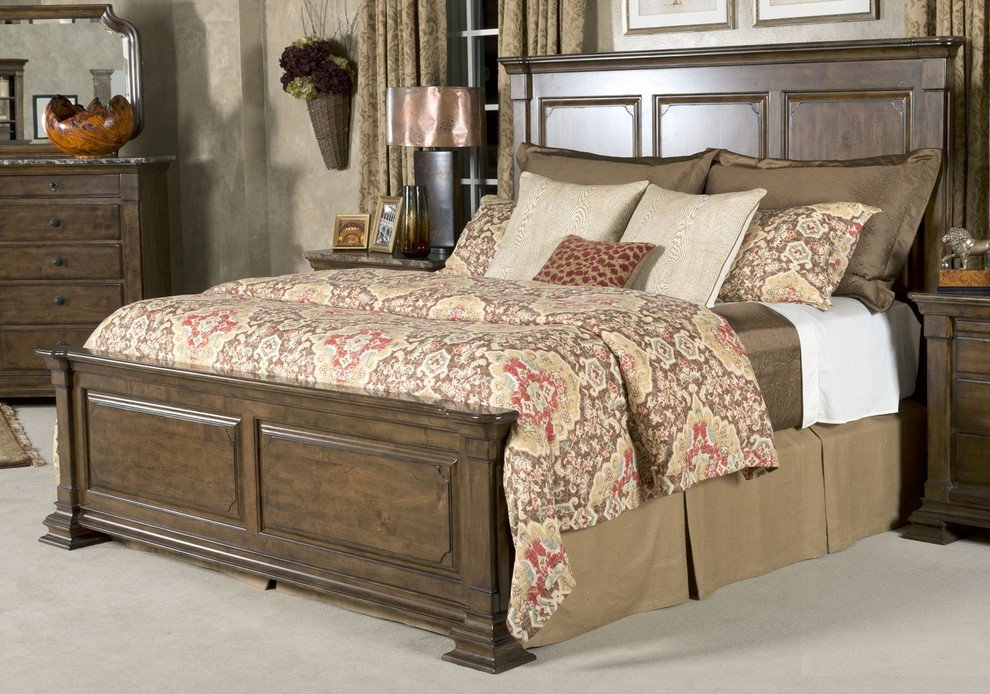 Emma Mason Signature Romero Monteri California King Panel Bed in Rich