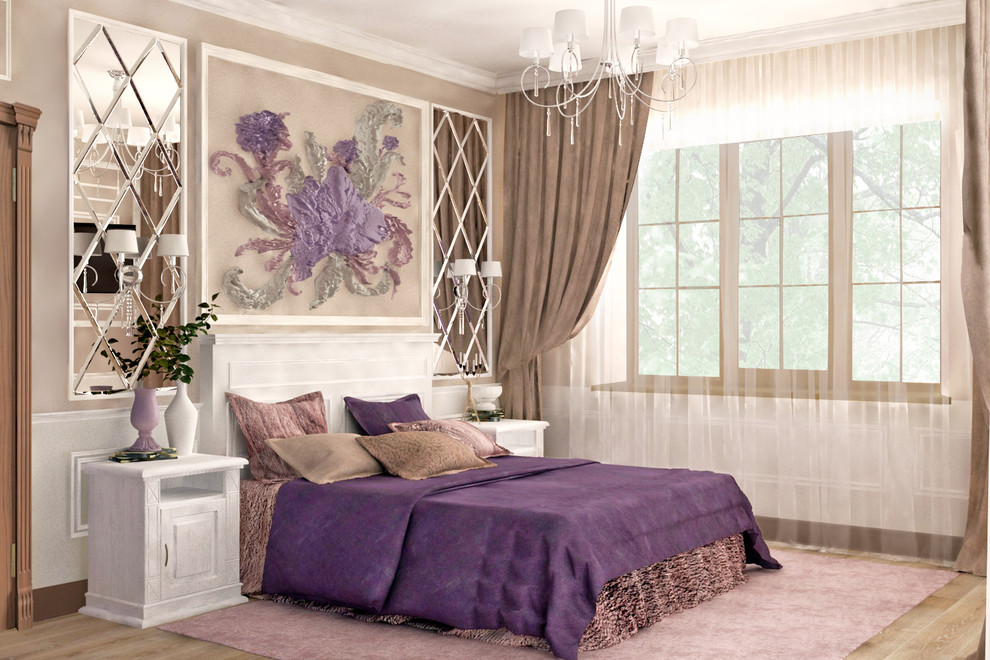 Спальня в стиле неоклассика