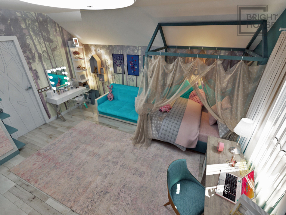 Детская для девочки в частном доме в г. Кстово.