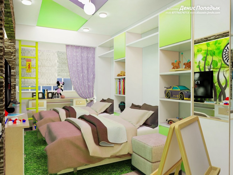 Дизайн интерьера квартиры (для семьи с одним ребенком)