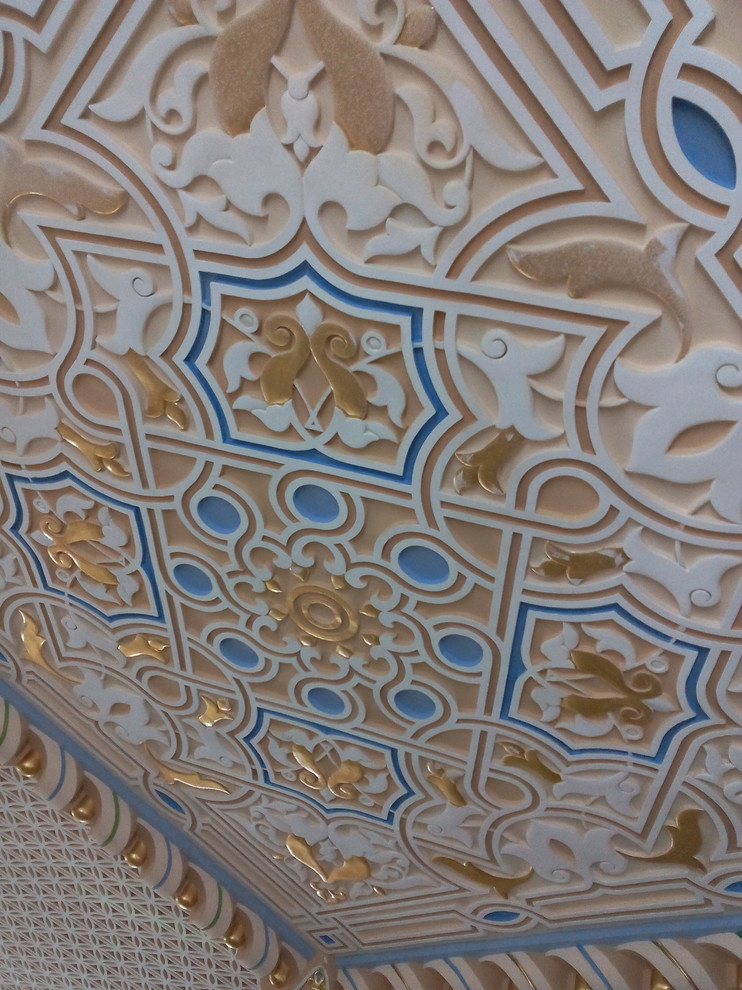 Золочение Президентского Дворца в Абу-Даби