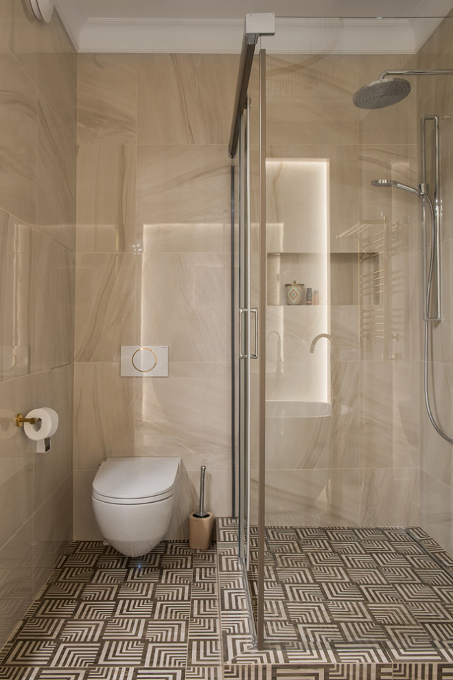 Ванная комната в ЖК Доской олимп.