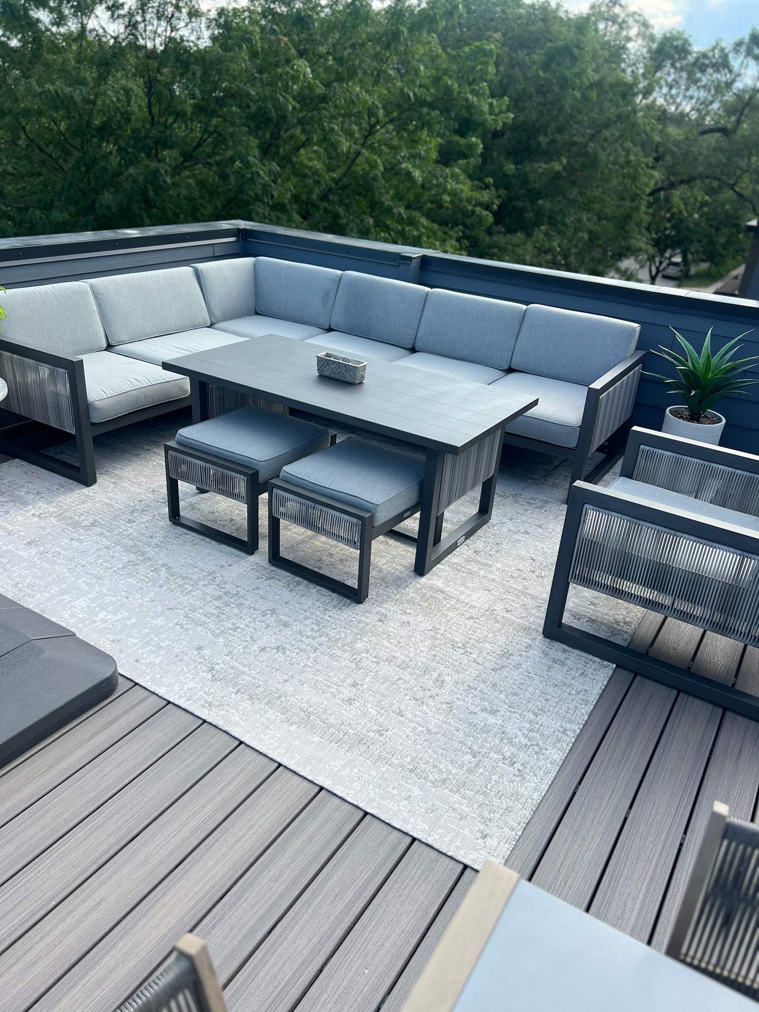 Rooftop deck,Bronzeville/Hydepark